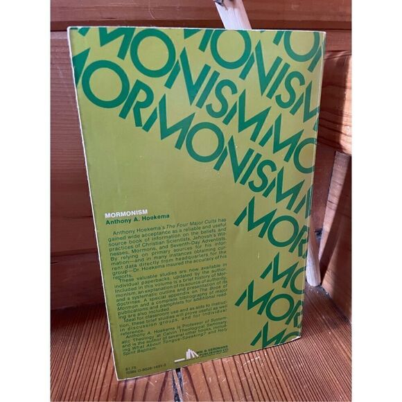 Mormonism By Anthony A. Hoekema - Picture 4 of 4